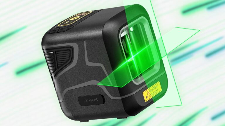 Ditch the Bubble Level, The Fanttik D2 Pocket 2-Axis Osram Green Laser Level Is Priced Under $30