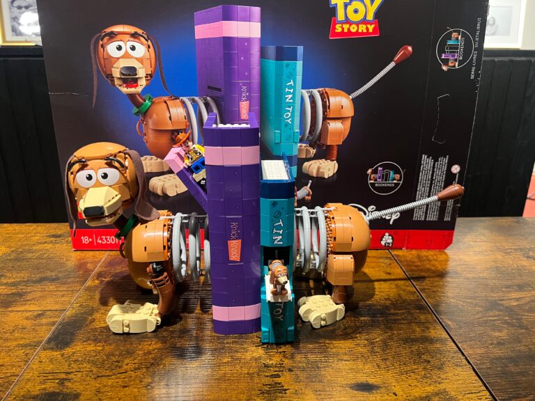 We Build the LEGO Toy Story Slinky Dog Bookends: Both Fun and Practical