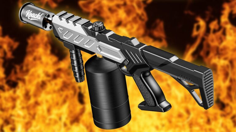 Get a Flame Thrower Style Propane Torch Gun for $30