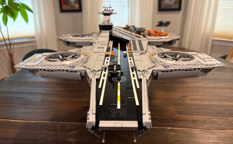 We Build the LEGO Marvel S.H.I.E.L.D Helicarrier, An Airborne Fortress for Earth’s Mightiest Heroes