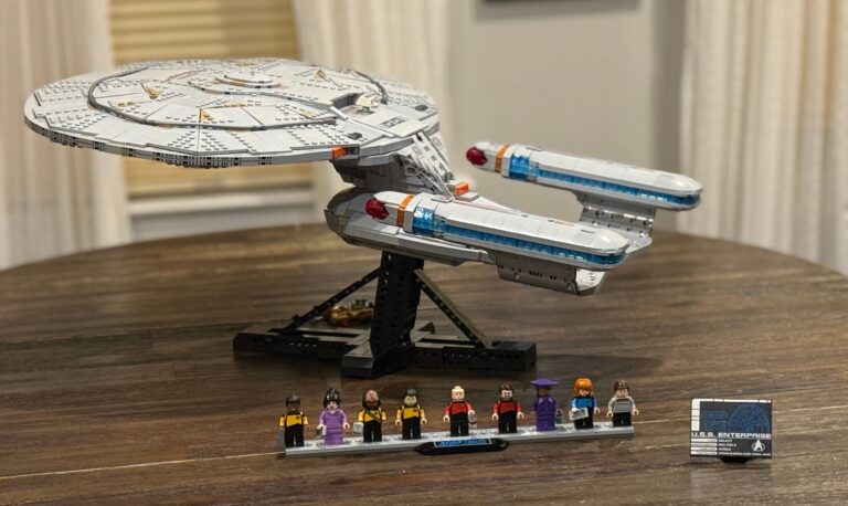We Build LEGO Star Trek: U.S.S. Enterprise NCC-1701-D, Starfleet’s Finest Flagship