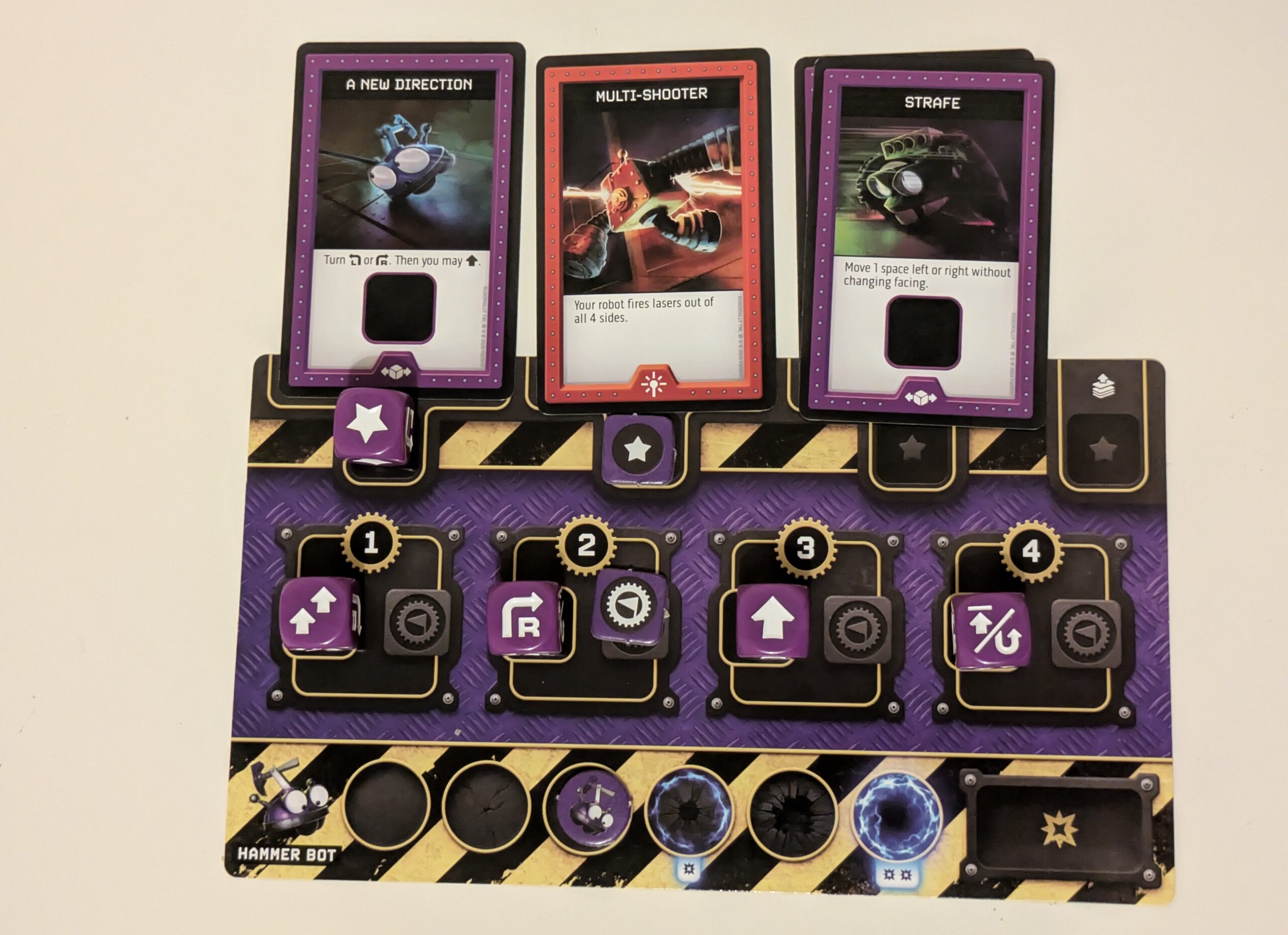Robo Rally Dice Game
