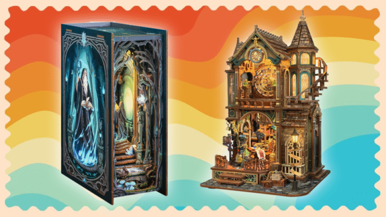 These Fantasy Book Nooks Are a Magical Addition to Your Mixed Media Library