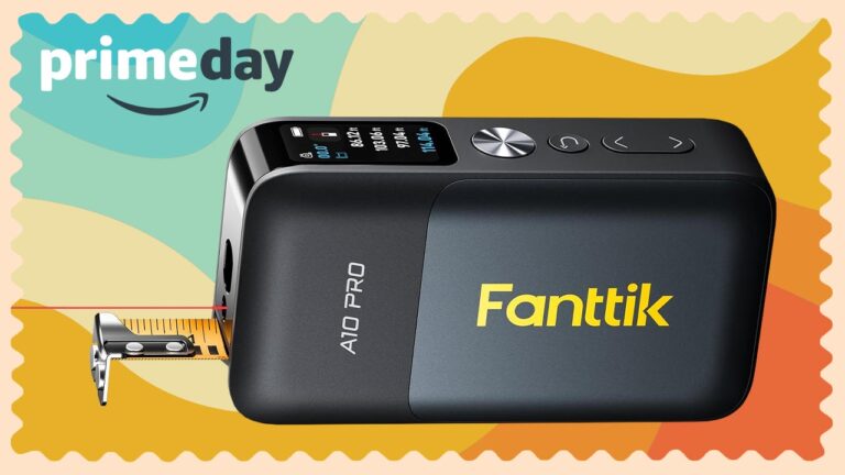 Save 45% Off the Fanttik A10 Pro, a 2-in-1 Tape and Laser Measure That Digitally Displays Your Distance