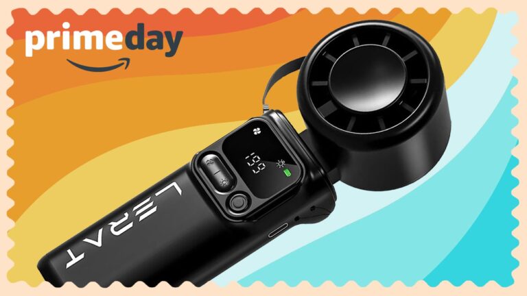 Beat the Summer Heat With This $8.49 Portable Turbo Fan Deal for Amazon Prime Day