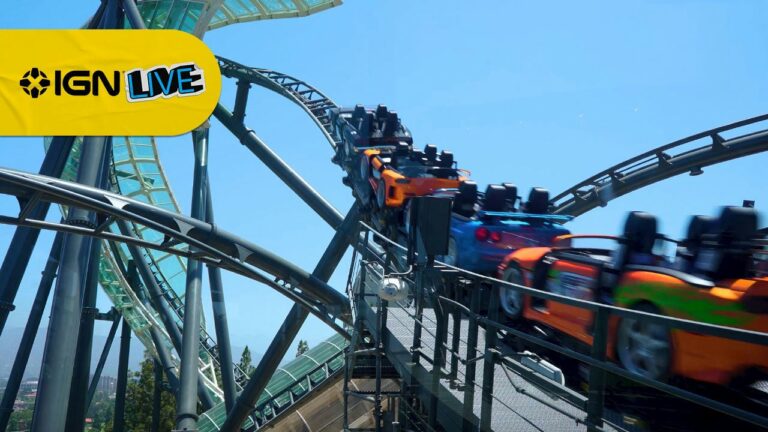 Get an Early Look at Universal’s Fast & Furious: Hollywood Drift Coaster | IGN Live 2026