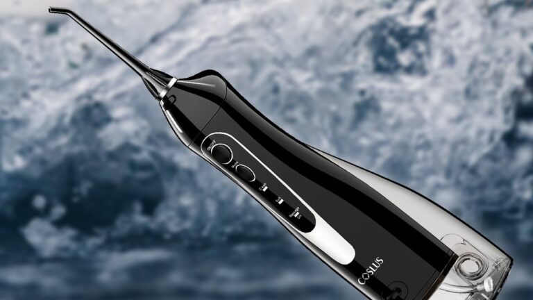 The Coslus C20 Cordless Rechargeable Water Flosser Drops 83% to Just $6.99