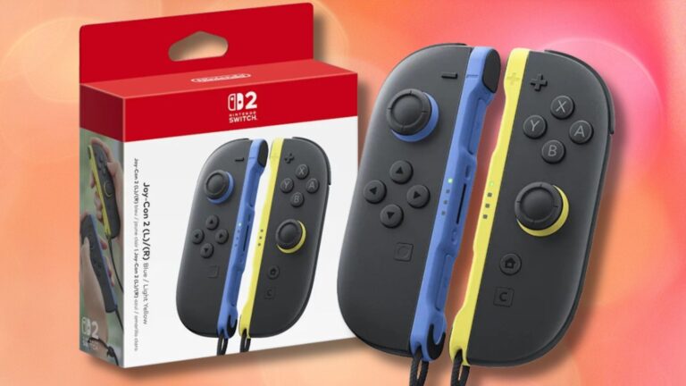 New Blue and Yellow Joy-Con 2 Are Now Available