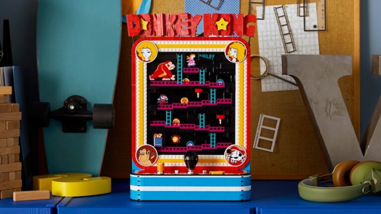 LEGO Donkey Kong Arcade Set Officially Announced