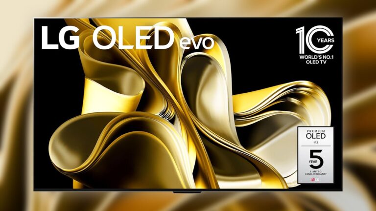 Save $3,400 Off the 77″ LG Evo M-Series 4K OLED TV With Wireless Connectivity