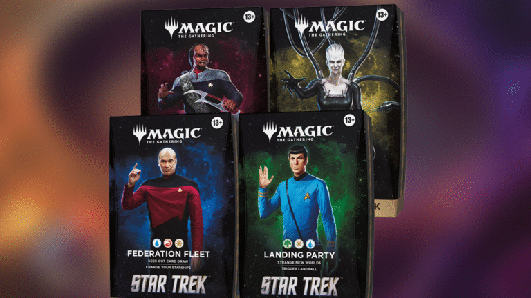 MTG Star Trek Commander Deck Bundle Is Much Cheaper Than Buying Each Precon Deck Individually