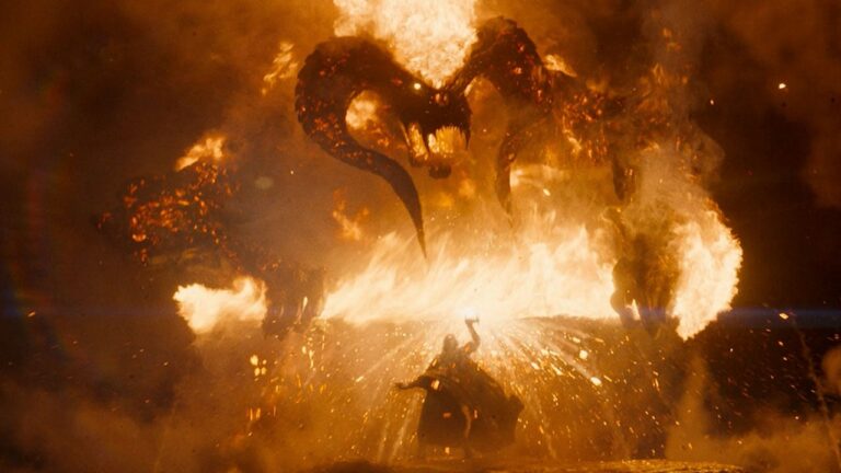 Sauron Uses a Legendary Item From The Lord of the Rings Lore to Fend Off the Balrog in The Rings of Power Season 3