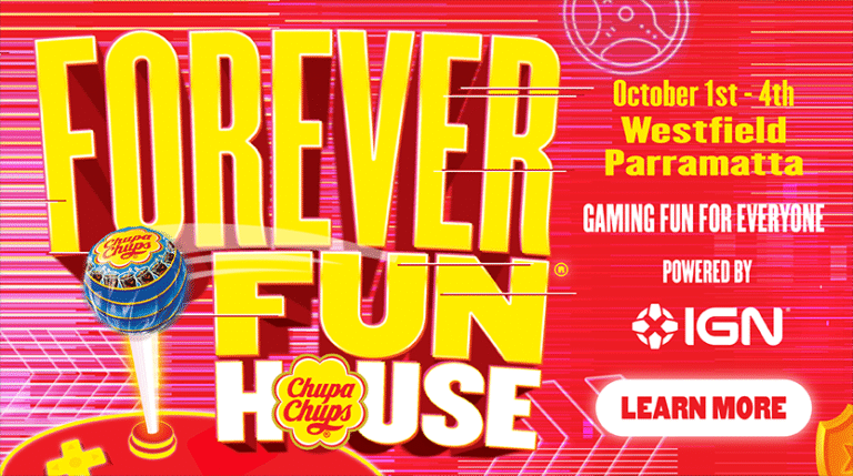 IGN Australia and Chupa Chups Are Turning Westfield Parramatta Into a Retro Gaming Fun House This October