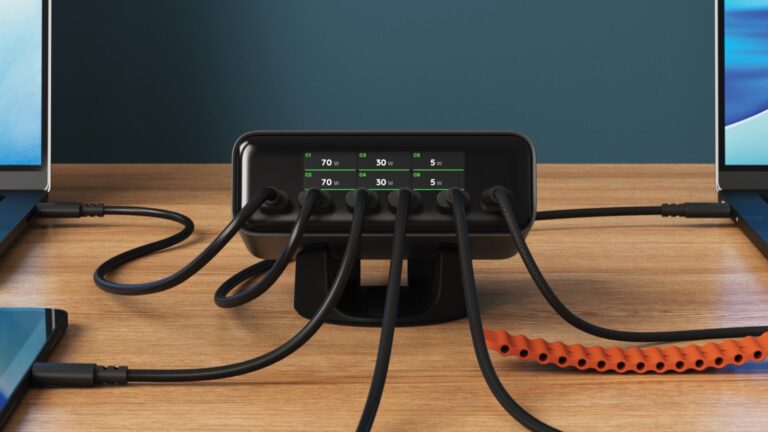 Satechi’s New Six-Port USB-C Desktop Charger Offers 240W of Power