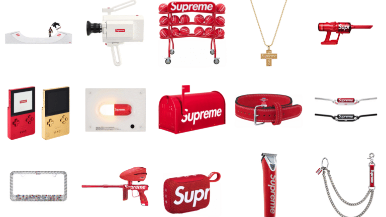 Supreme’s 2026 Fall/Winter Collection Features a 24K Gold Analogue Pocket