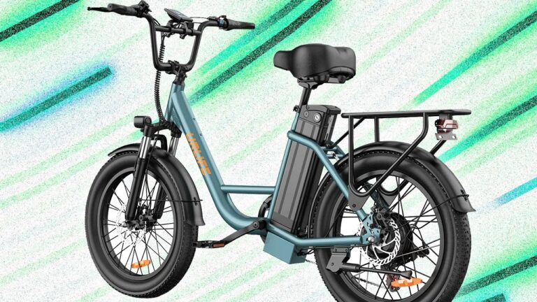 The UrLife E20 1,000W 48V Adult Electric Bike With 28mph Top Speed and 80 Mile Range Drops to $282
