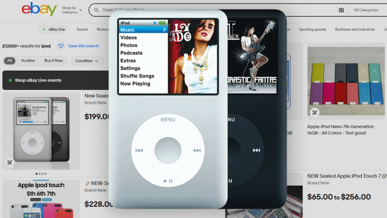 25 Years Since Its Reveal, and People Still Search for iPods “Every Two Seconds” on eBay